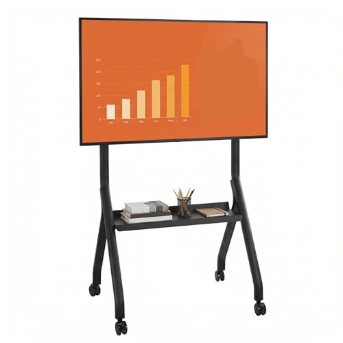 Soporte móvil ajustable para pantallas 42-75 pulgadas miniatura 2