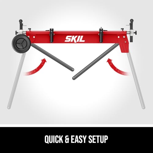Image of SKIL Portable Miter Saw Stand for MS6305-00 & MS6306-00 & Any Brand of Miter Saw-SRS0001