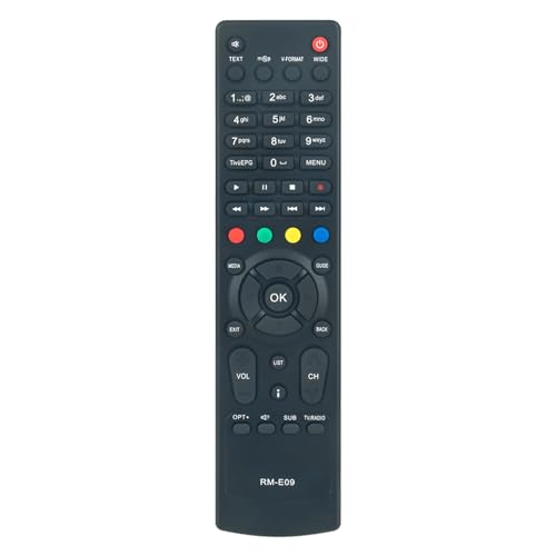 ALLIMITY Sostituisci Telecomando adatto per Humax Receiver RM-E09 HD-5400S HD-5600S RME09 HD5400S HD5600S