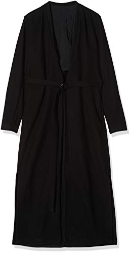Falke Long Coat Sudadera, Mujer, Negro, 40