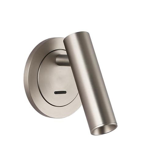 BARCELONA LED - Aplique de Pared 'MILSA' Estilo Nórdico con Luz Cálida y LED de 3W - Diseño Moderno para Cabeceros de Cama