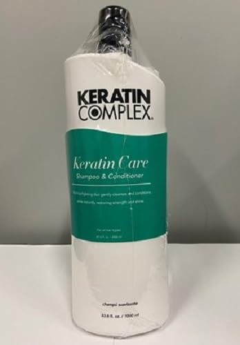 Keratin Complex - Keratin Care Smoothing Shampoo & Conditioner Duo - 33.8 fl oz Each - Image 11