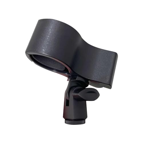 JISADER Clip de micrófono soporte de Clip de micrófono para accesorios de soporte de micrófono diámetro 32-65mm soporte de micrófono Universal