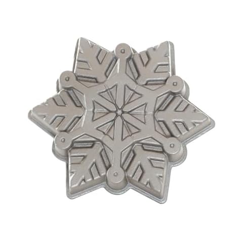 Nordic Ware Snowflake Cake Pan for Christmas Cover