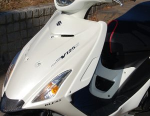 v125gサイドカウルエアロ