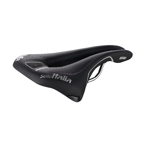 SELLEITALIA Selle_Italia_8030282471191 Sattel Novus Superflow S TM End Adulte Unisexe, Nera, Taille Unique