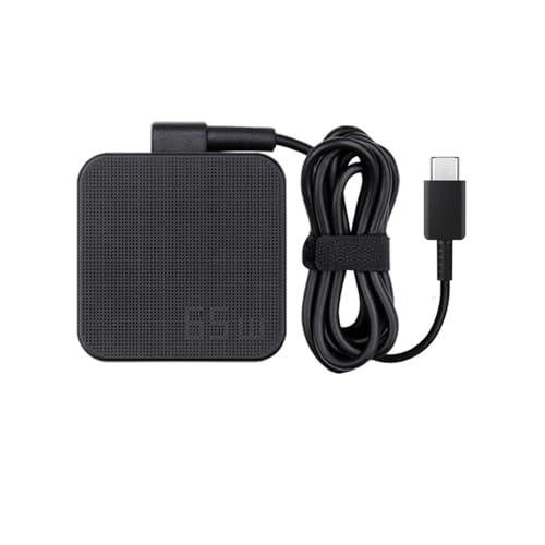 Cargador Tipo-C de 65W y 20V para ordenador portátil con clavija americana 5