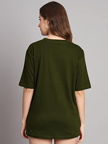 Image of FUNDAY FASHION Cotton Short Sleeve Oversized T-Shirt for Women (Pack of 2)