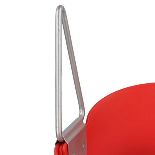Swing Set Stuff Highback Full Bucket (Red) With Chains And Hooks And Sss Logo Sticker #TOP2
