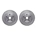 Dynamic Friction Company Front Brake Rotors 6002-27010