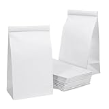 HIAKDOFT 25 piezas Bolsas Desechables para Vómito de Papel con Revestimiento Seguro Unidades Blancas y Ligeras para Viajes Coche y Embarazadas Bolsas para Mareo y Emesis Portátil