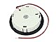 LEDLUX 12V 24V 3W Mini LED-Einbaustrahler dimmbar, Touch On / Off und Dimmer direkt vom Scheinwerfer selbst (Neutralweiß 4000k, Schwarz)