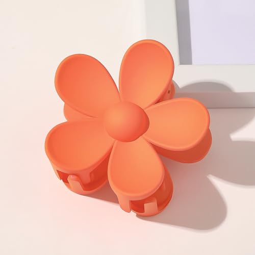 Pack of 1 Women's Flower Hair Clips, Flower Hairpin Hair Clips, Non-Slip Plastic Hair Claws, Hair Accessories