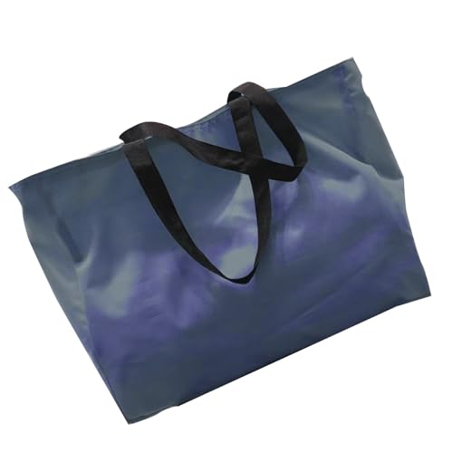 Hand Luggage Bag Large Capacity Foldable Neoprene Overnight Travel Bag for Business Travel Maternity Hospital Stay (Navy Blue)2