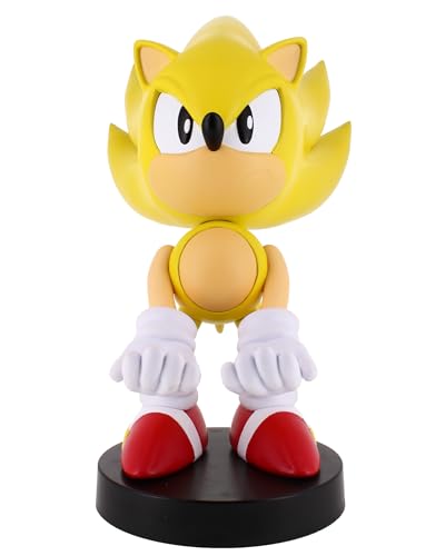 Cableguys Super Sonic, The Hedgehog Controller Phone Holder Stand - compatible with Xbox, Play Station, Nintendo Switch and most smartphones (Xbox Series X///), Black, CGCRSG300169