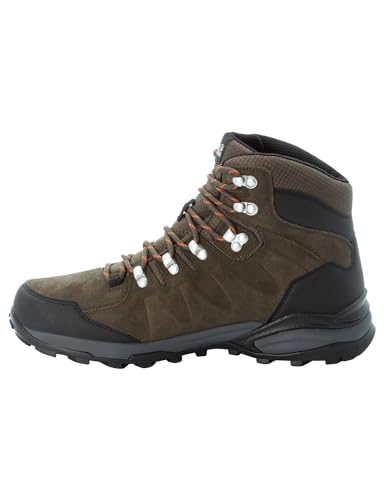 Jack Wolfskin Herren Refugio Texapore Mid M Walking Schuh, Khaki Phantom, 46 EU