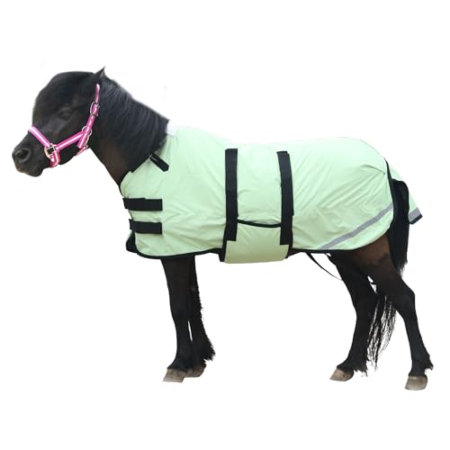 Controllo della temperatura: grazie al sistema tessile intelligente, la coperta per cavalli aiuta a mantenere la temperatura corporea ottimale per il pony.