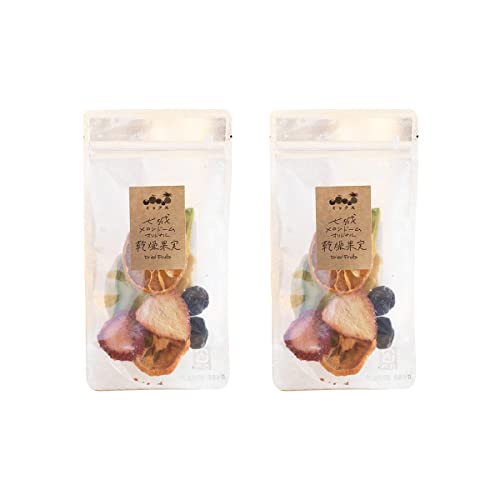 [七城町特産品センター] 七城メロンドームオリジナル 乾燥果実 ドライフルーツ ミックス 30g × 2個のサムネイル
