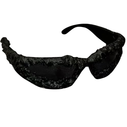 Image of Wrap Around Y2K Sunglasses Men And Women Cool Sunglasses Personalized Street Party sunglasses N45