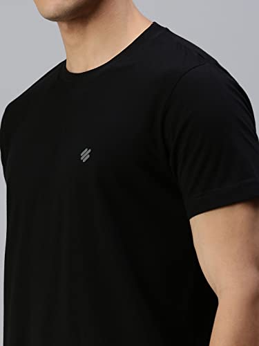 Image of ONN Men's Half Sleeves Round Neck 100% Cotton T-Shirt