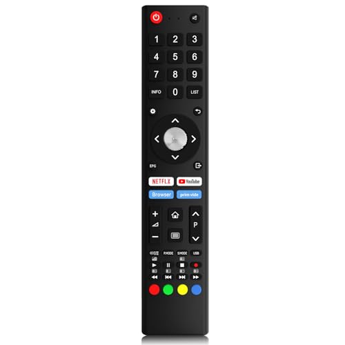 MYHGRC Télécommande pour Chiq TV Changhong L32H7S L40H7S pour Saba SA24S46A9 SA32S67A9 SA40S67A9 pour OK. ODL24771HN-TAB ODL32770H-TAB