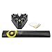 Saris Complete Bike Trainer Accessory Kit with Bike Mat, Climbing Block & Towel, Black