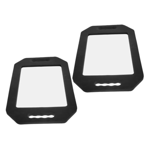 Miroir à main double poignée incassable lot de 2 pour salons - 2