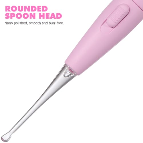 EXCEART 3Pcs Earpick Ear Scoop Wax Removal Tools LED Light picks Safety Cleaner Tool