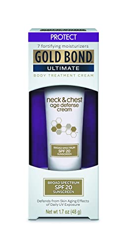 Gold Bond Ultimate Neck & Chest SPF 20 Age Defense, 1.7 Ounce (Pack of 1)