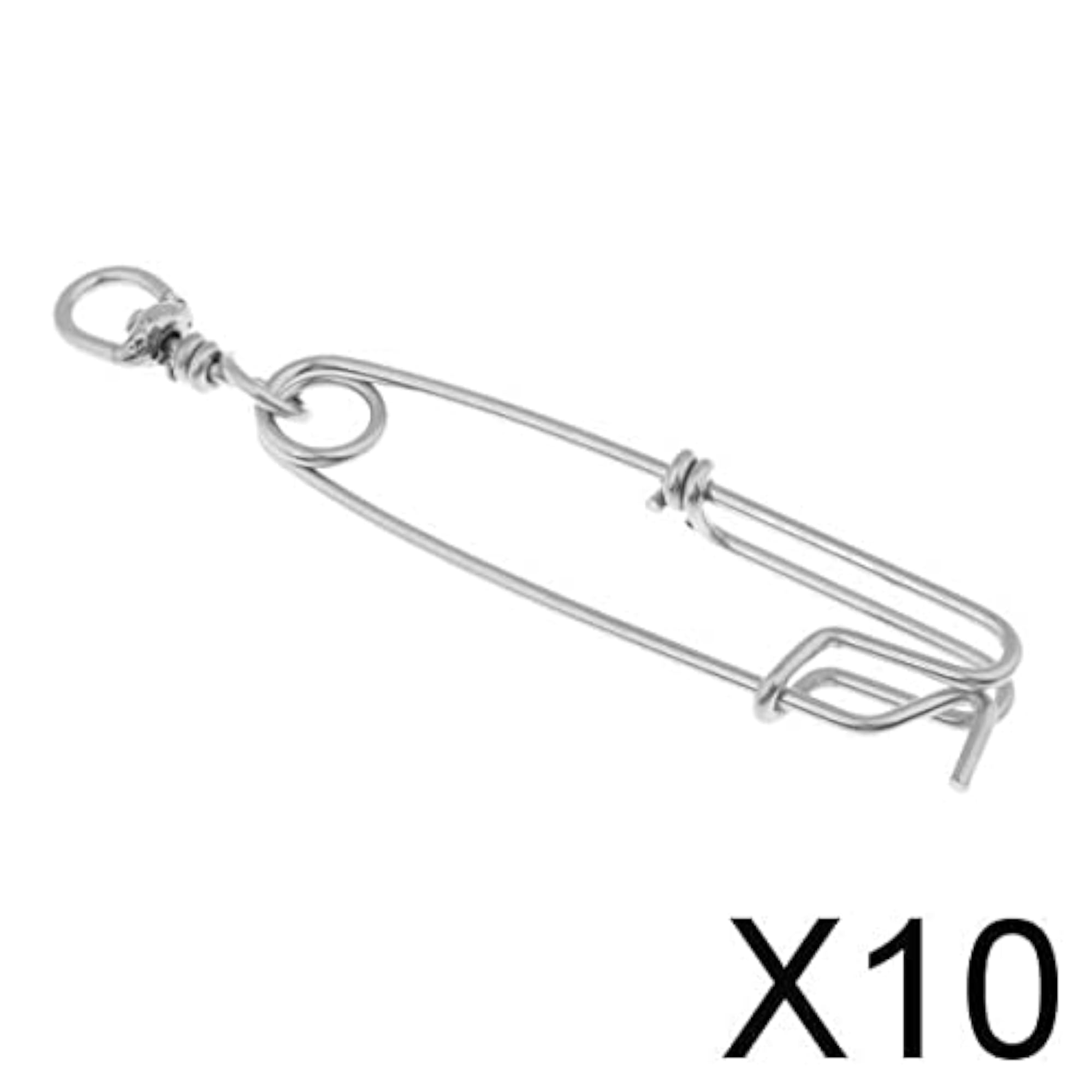Long Line Clip Snap Stainless Steel Fishing Connector
