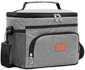 Zeroall Soft Cooler Bag, 15L 24 Cans Insulated Picnic Lunch Bag Collapsible Waterproof with Hard Liner Suit for Shopping Picnic School Camping Beach Hiking Cooler