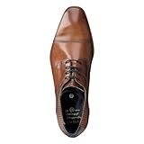 bugatti Herren 312420012100 Derbys, Braun, 44 EU - 6