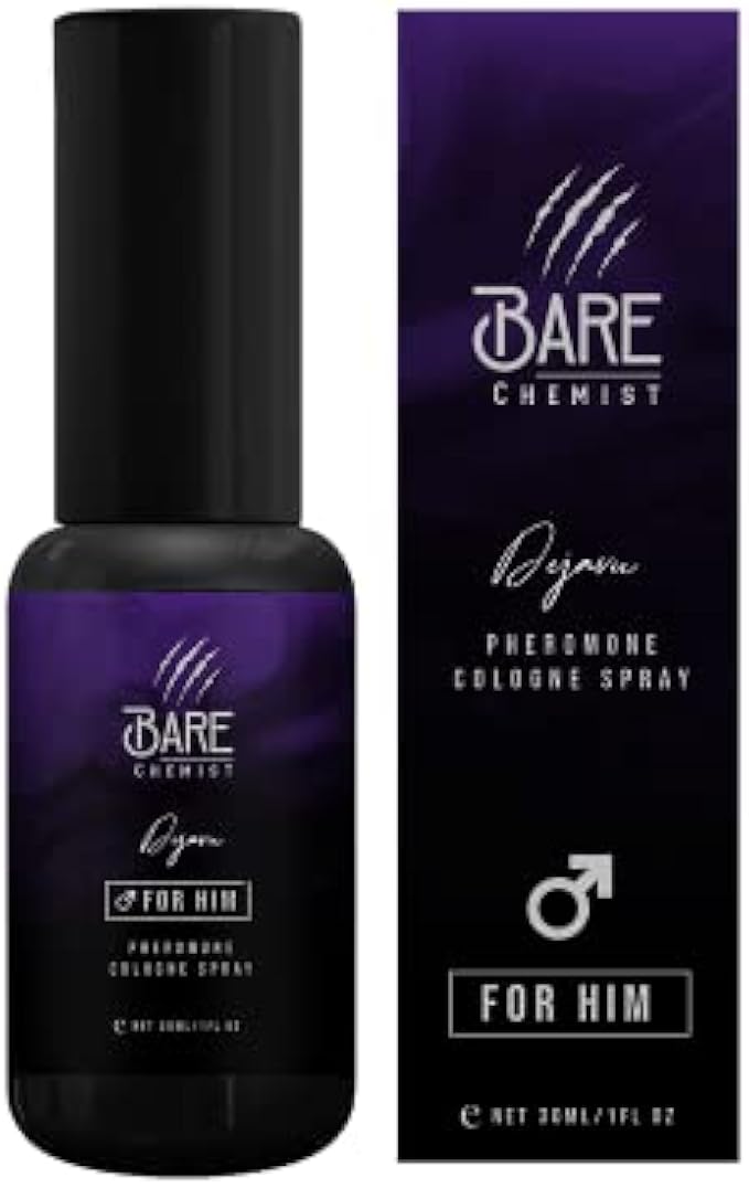Dejavu Pheromone Cologne for Men [Attraction Formula] - Pheromone Perfume for Men [Long Lasting Results] 1oz - Lavender, Spice, Herbal