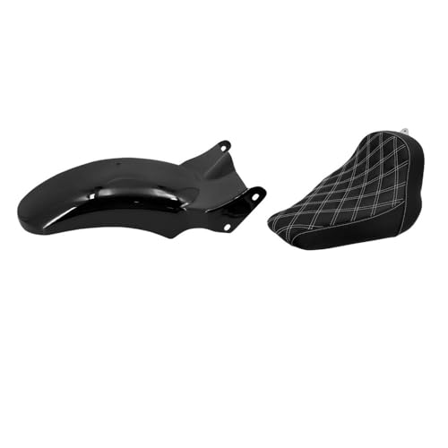Ensemble garde-boue de conducteur moto haut de gamme avec feux LED pour FXDR