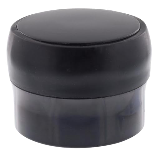 WAGNER Bodentürstopper BLACK DELUXE - Ø 40 x 30 mm, hochwertiger Kunststoff, Hochglanz schwarz, selbstklebend, rückstandslos entfernbar - 15522511