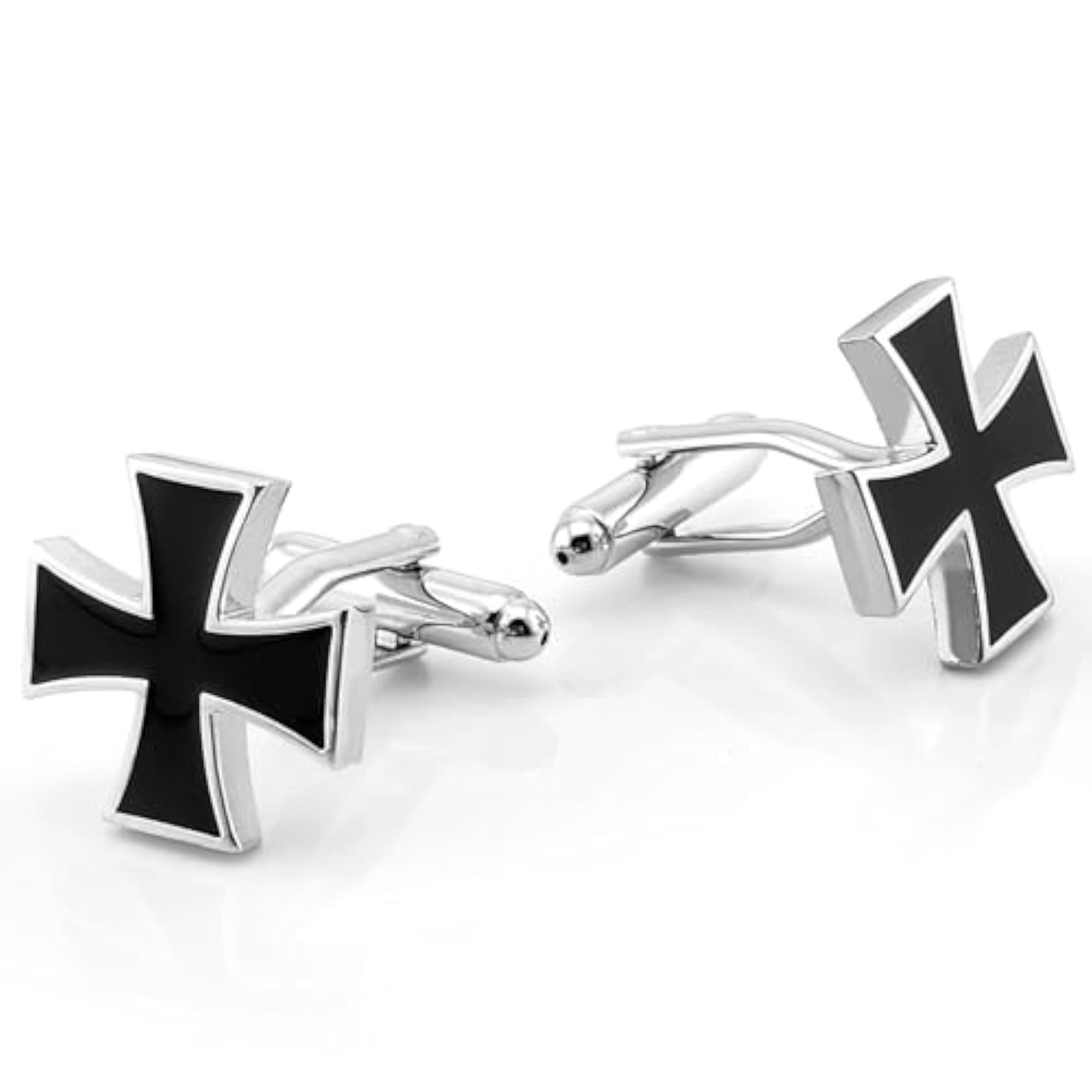 Knights Templar Cross Cuff Links, Elegant Gift