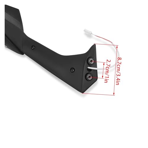 Espejos para Ducati Panigale V4S V2 solucionan vibracion con vista trasera limpia intermitentes 6