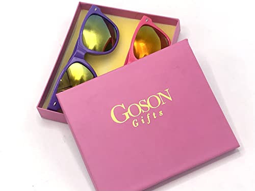 Image of Goson Designer Fashion Sunglasses For Men Women - UV400 Retro Sun Glasses