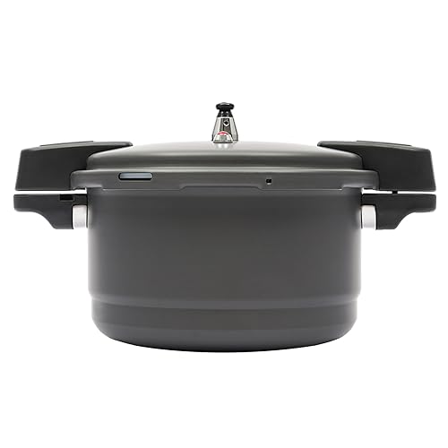 LYNICESHOP Aluminum Pressure Cooker, Gas stove Electric stove Pressure Cooker 9L/9.5-Quart Aluminum Canner and Cooker, Cook Delicious Food in Less Time for All Kinds of Stoves