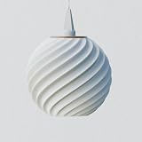 Alternativer Lampenschirm für Weihnachtsstern A1/A1E (13cm Stern) | made in Leipzig | Dekolampe | Fensterdeko hängend (Cr)