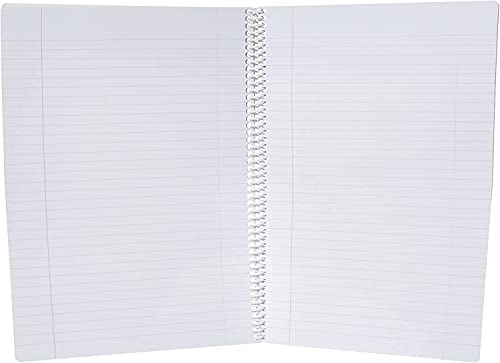Maxi Black Economic wire bound note book for schools and colleges.Premium quality paper to get a better writing and learning experience, A4 in size 80 sheets-Black