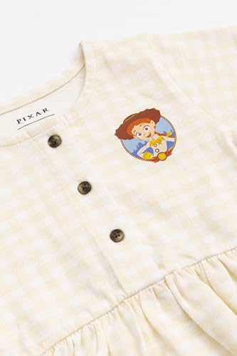 Image of monica + andy Short Sleeve Let's Dance Dress, Organic Cotton Playwear Clothes for Girls, Kids, Toddler & Infant Sizes