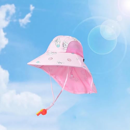 Sombrero para el sol para niños ligero con solapa trasera para máxima protección 6