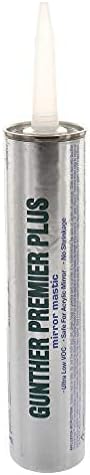 CR Laurence Pack of 2 GN105P Gunther Premier Plus Ultra Low VOC Mirror Mastic, 10.1 oz Cartridge