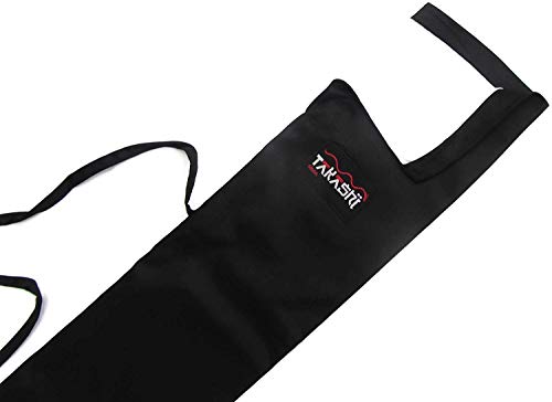 Nws Nihontō Japanese Shihan TRAINING BOKKEN Sword Aikido Carry Case Japanese Samurai Sword Katana CLOTH Sword Bag Carrying Case Warriors Black - Image 4