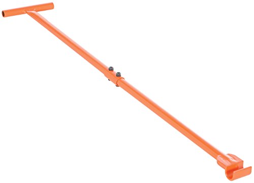 Vestil VHMH-48-1 Machine Roller Handle with Steering Bar, 50-9/16