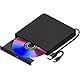 XIAOXIN External CD DVD Drive USB 3.0 für Laptop PC Computer Portable mit USB-C Adapter, Low Noise, Windows 11/10/7/8/XP