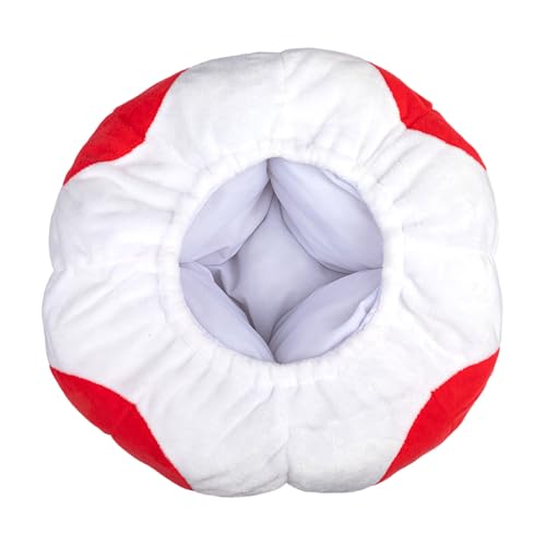 Image of Anime Mushrooms Hats Caps Cute Red and Green Hats Halloween Coplay Hat for Adults