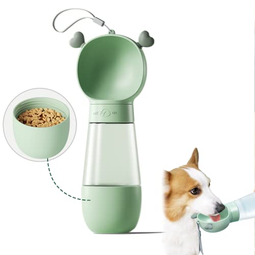 Bouteille d'eau de Voyage pour Chien - Distributeur Portable pour Chien et Chat pour la Marche, Les Voyages, la randonnée - Récipient d'extérieur Multifonction Cover
