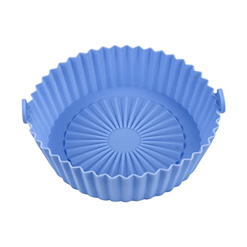 Panela de silicone Air Fryer – Panela de silicone reutilizável para fritadeira a ar, acessórios de f